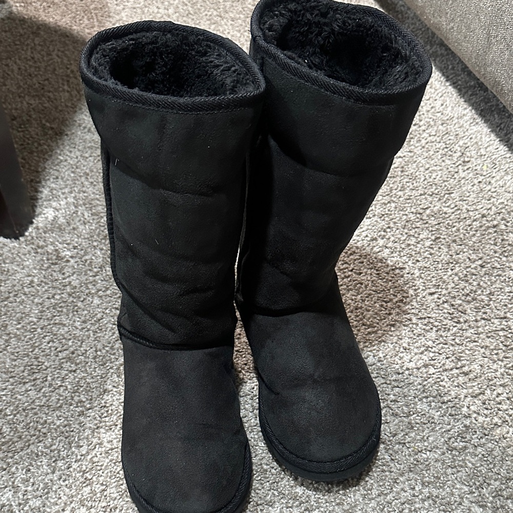 UGG Black Winter & Rain Boots
